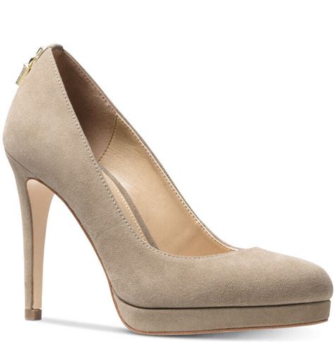 Michael Michael Kors Antoinette Platform Pump In Luggage 